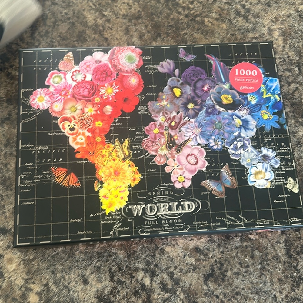 1000 Piece World Map Puzzle